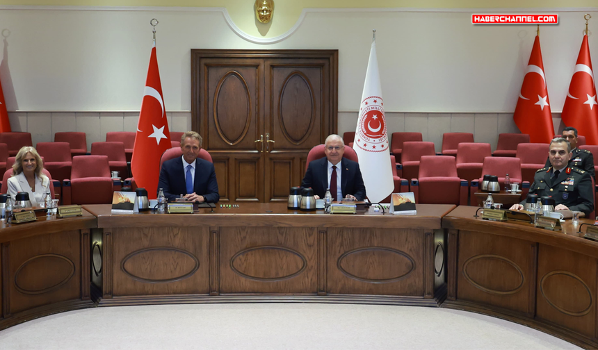 Bakan Yaşar Güler, Utah Dünya Ticaret Merkezi Başkanı jeff Flake'i kabul etti