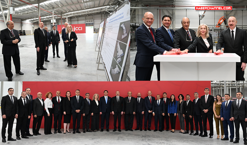 Coca-Cola İçecek’in Azerbaycan’daki ikinci fabrikası açıldı...