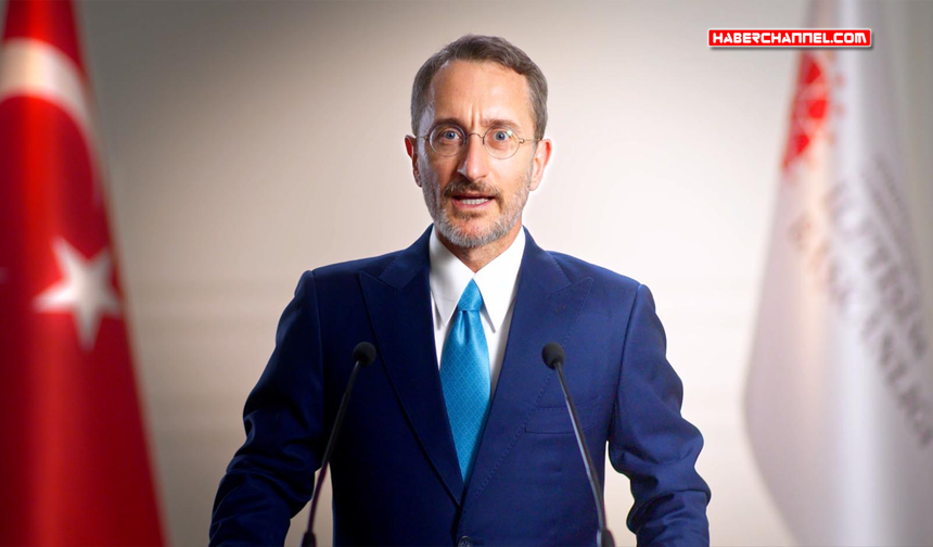 İletişim Başkanı Altun: "Türkiye, Kıbrıs'ta iki devletli çözüm vizyonunu savunmaktadır"