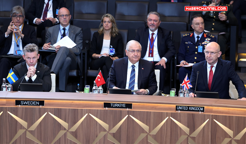 Bakan Yaşar Güler, Brüksel'de 'Savunma ve Caydırıcılık Konulu' birinci oturuma katıldı