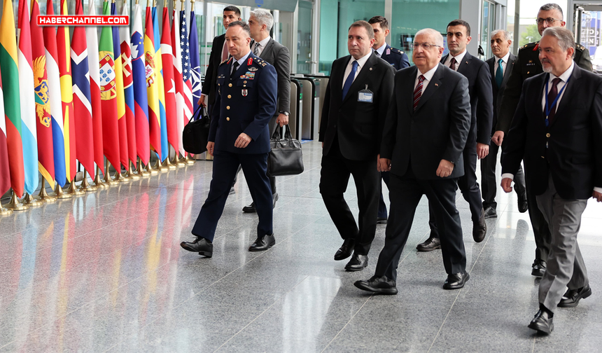 Milli Savunma Bakanı Yaşar Güler, NATO Savunma Bakanları Toplantısı için Brüksel'de...