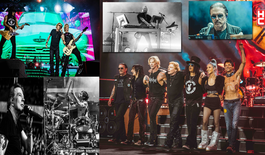 Guns N' Roses efsanesi İstanbul'da tarihi yeniden yazdı!..