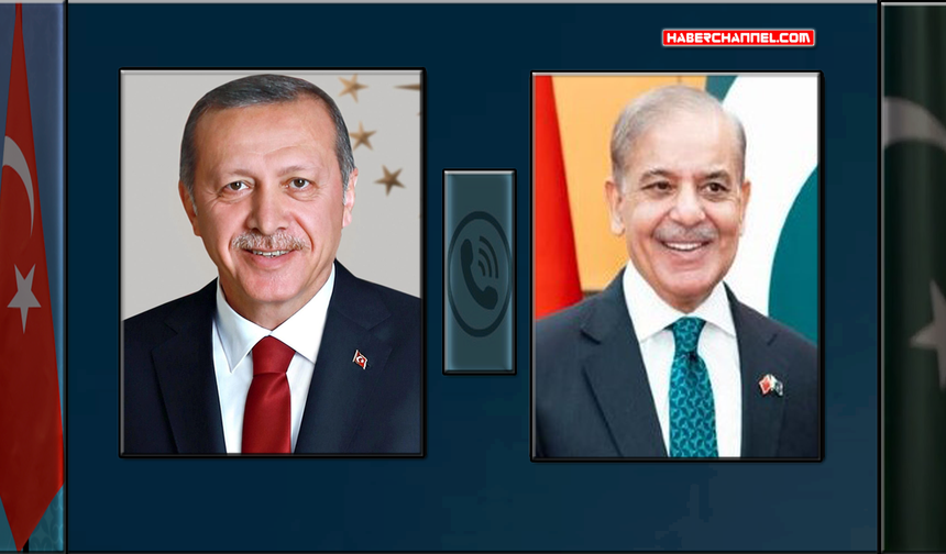 Cumhurbaşkanı Erdoğan, Pakistan Başbakanı Şahbaz Şerif ile görüştü...