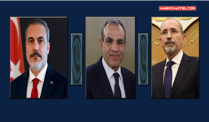 Bakan Hakan Fidan, Mısır Dışişleri Bakanı Abdulati ve Ürdün Dışişleri Bakanı Safadi ile görüştü
