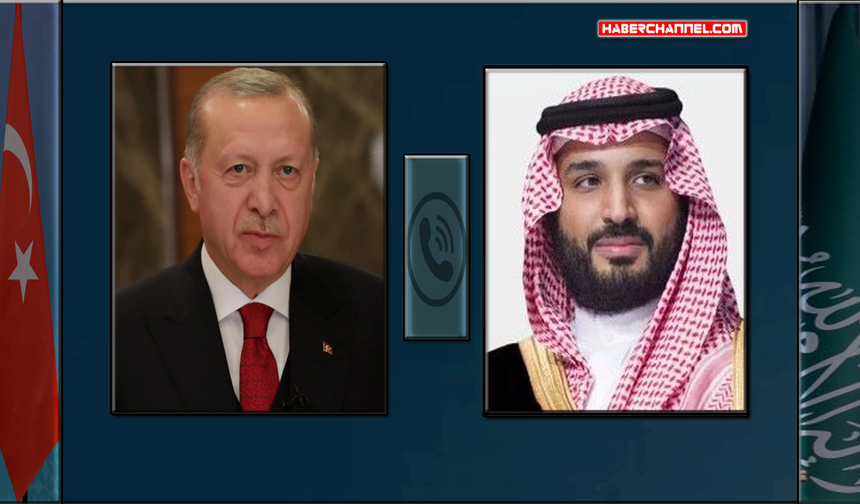 Cumhurbaşkanı Erdoğan, Suudi Arabistan Veliaht Prensi Selman ile görüştü...