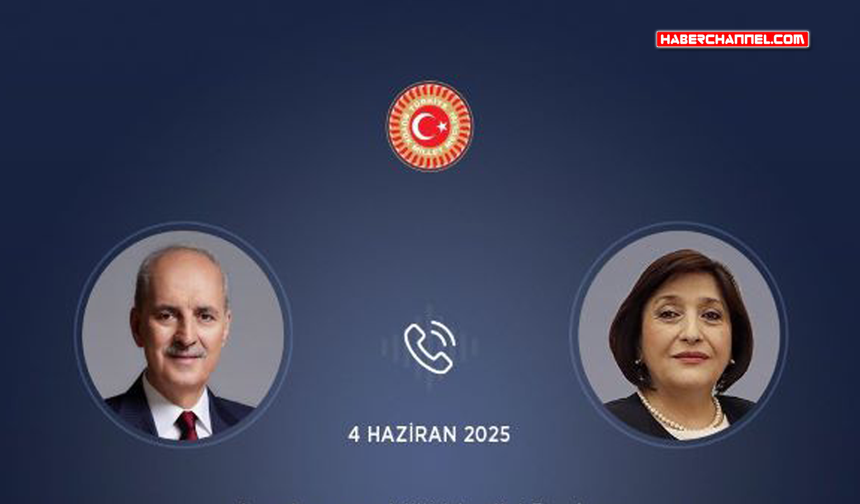 TBMM Başkanı Numan Kurtulmuş, Azerbaycanlı mevkidaşı Sahiba Gafarova ile görüştü