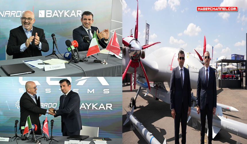 'Baykar' ve 'Leonardo' güçlerini birleştirdi; 'LBA Systems' Paris'te duyuruldu