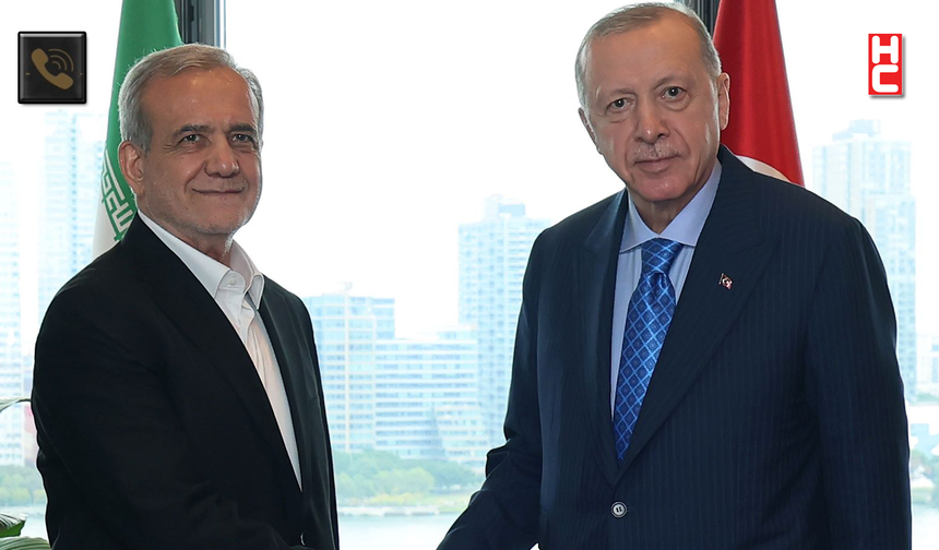 Cumhurbaşkanı Erdoğan, İran Cumhurbaşkanı Pezeşkiyan ile görüştü
