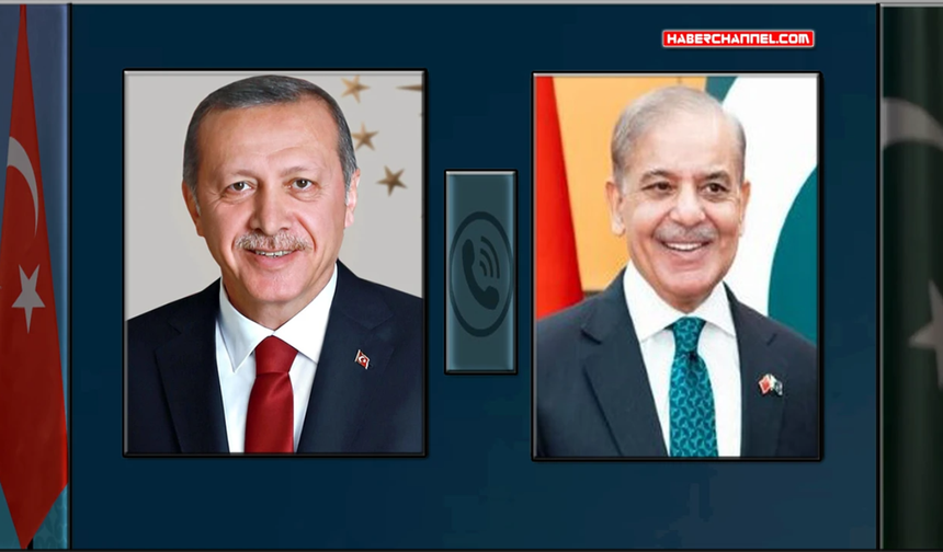 Cumhurbaşkanı Erdoğan, Pakistan Başbakanı Şahbaz Şerif ile telefonda görüştü