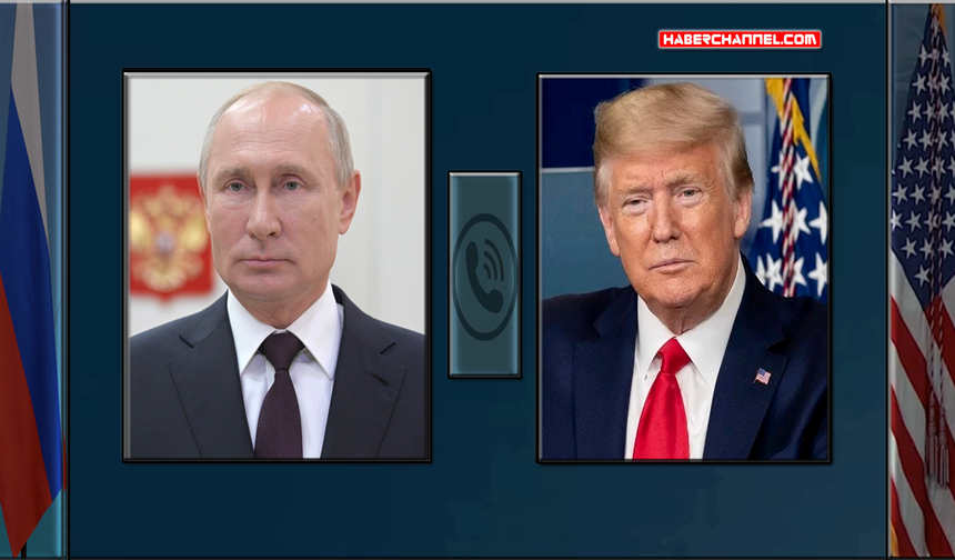 Rusya Devlet Başkanı Putin ile ABD Başkanı Trump görüştü