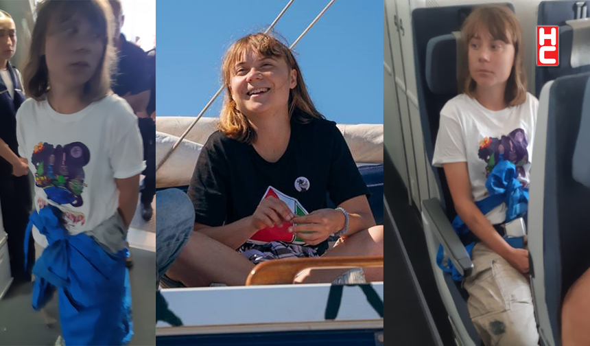Madleen gemisindeki aktivist 'Greta Thunberg', sınır dışı edildi