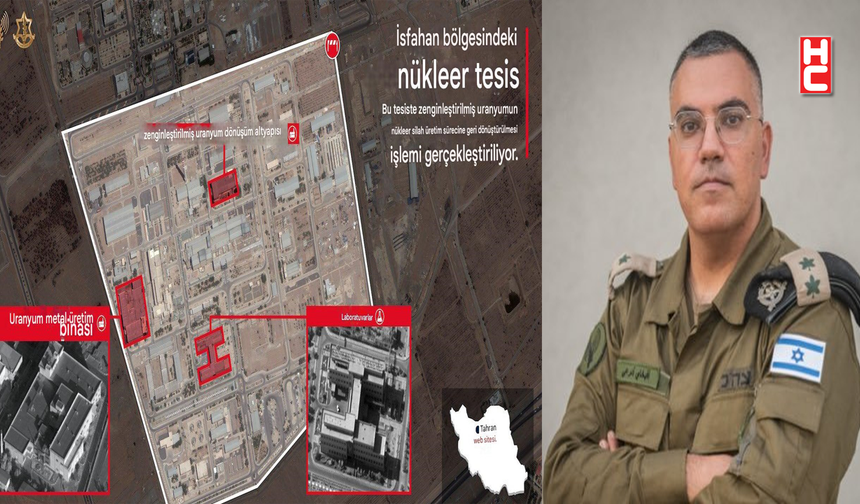 İsrail Ordusu, İran'ın İsfahan bölgesindeki 'nükleer' tesise saldırdı