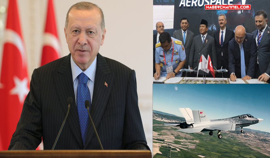 Cumhurbaşkanı Erdoğan: "48 adet KAAN, Türkiye'de üretilerek Endonezya'ya ihraç edilecek"
