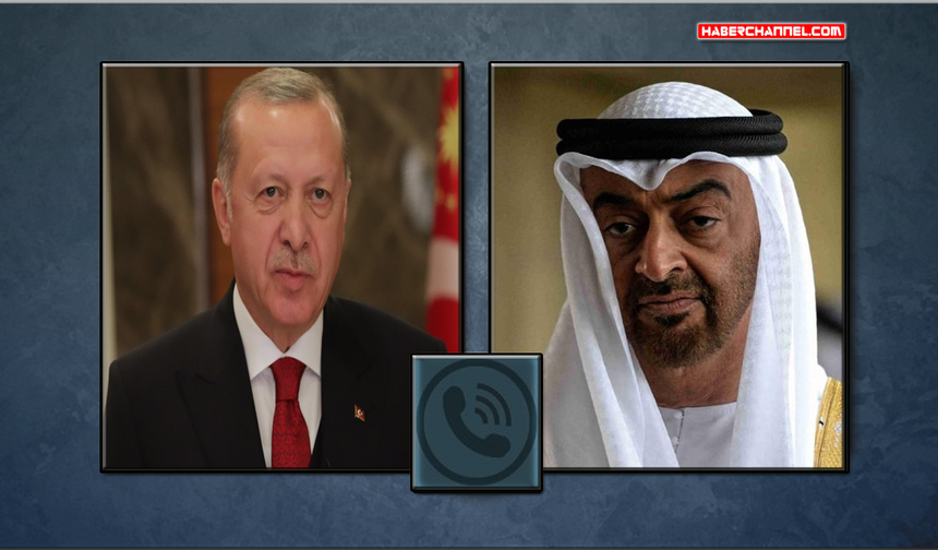 Cumhurbaşkanı Erdoğan, BAE Devlet Başkanı Al Nahyan ile telefonda görüştü