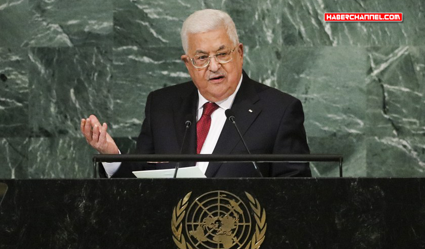 Filistin-Mahmud Abbas: "Gazze'de tek çözüm İsrail'in tamamen çekilmesi"