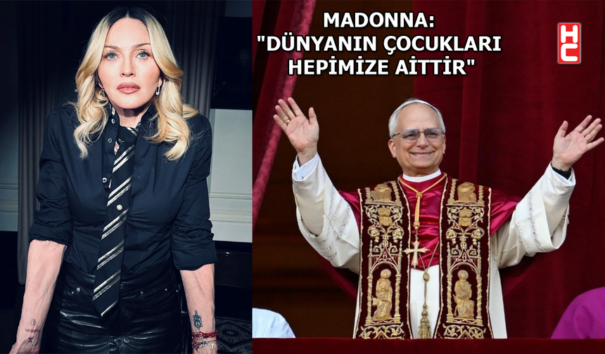 Madonna'dan Papa'ya 'Gazze' çağrısı