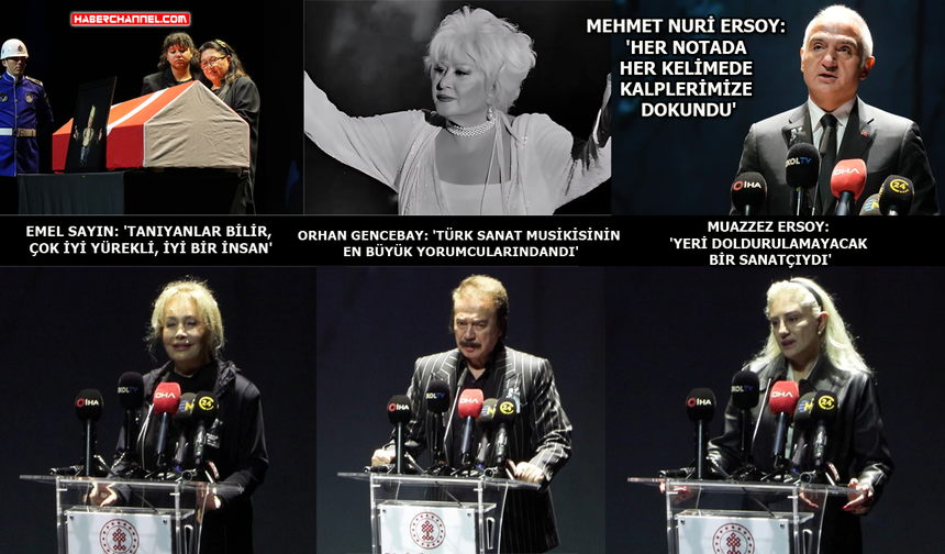 Muazzez Abacı için AKM'de tören düzenlendi...