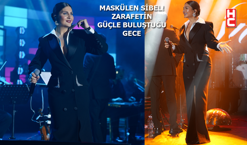 Sibel Can'dan yine unutulmaz konser! zarafetiyle büyüledi