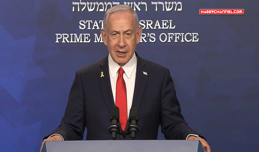 Netanyahu'dan 'Filistin Devleti' açıklaması