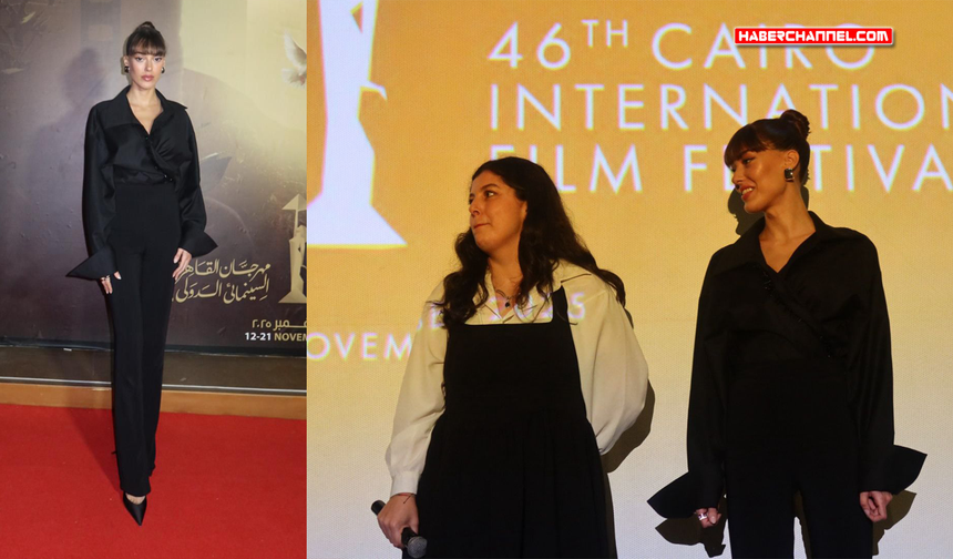 Dilan Çiçek Deniz Kahire'de yoğun ilgiyle karşılandı