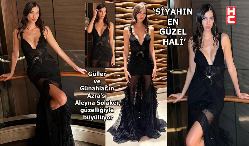 Aleyna Solaker, oyunculuğuyla etkiliyor! güzelliğiyle mest ediyor