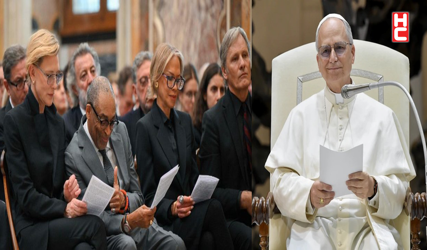 Papa 14.Leo, Hollywood yıldızlarını ağırladı