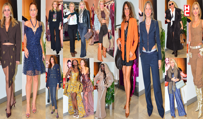 Modaseverleri buluşturan göz alıcı koleksiyon: "Tuba Ergin-Barok Botanika"