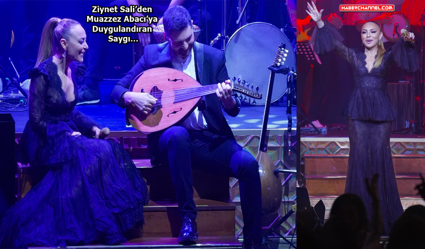 Ziynet Sali performansı, sahnedeki zarafeti ile büyüledi