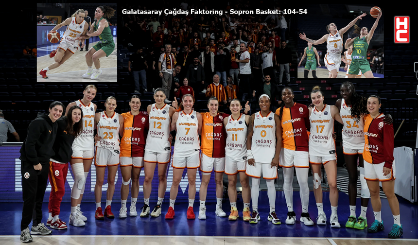 Galatasaray Çağdaş Faktoring, 'Kadınlar EuroLeague' B Grubu’nu 6’da 6’yla kapattı