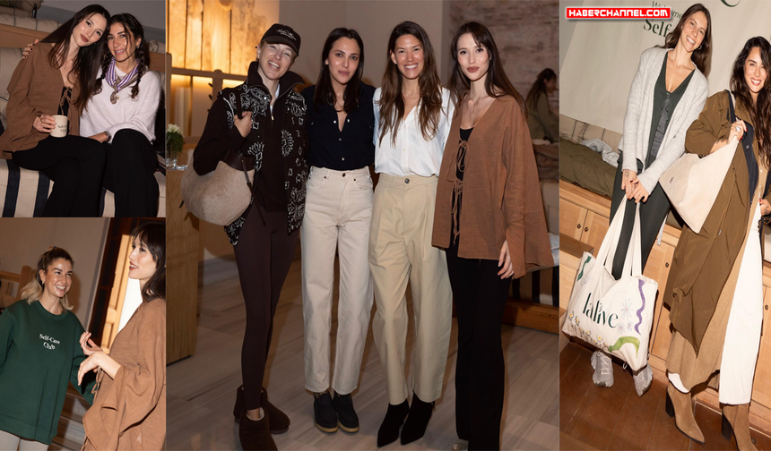 Ünlüler, "Self-Care Club" etkinliğinde buluştu