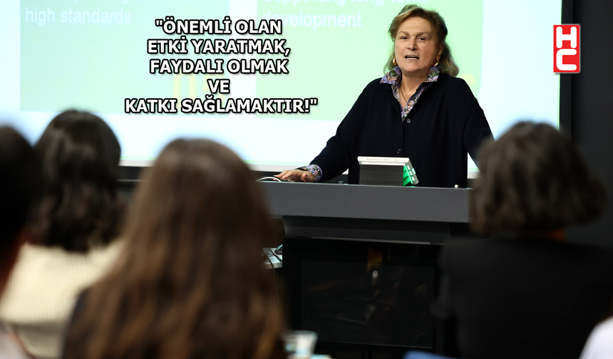 Güler Sabancı’dan Sabancı Üniversitesi öğrencilerine ilham veren konuşma...