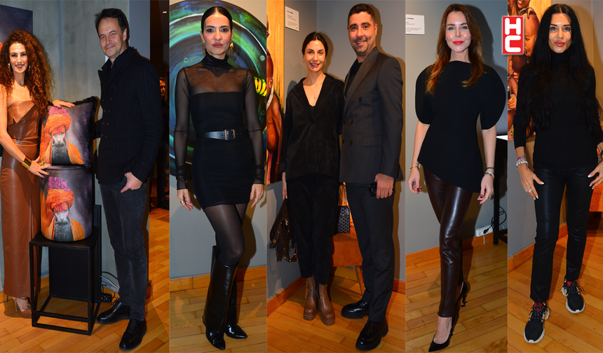 Banu Sağnak'ın "Dönüşüm" sergisine yoğun ilgi