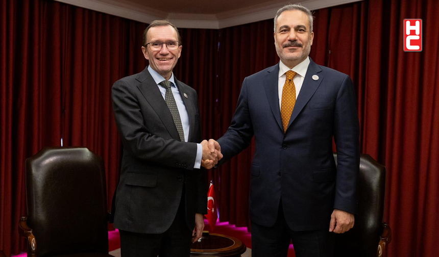 Bakan Hakan Fidan, Norveçli mevkidaşı Espen Barth Eide ile Doha'da görüştü