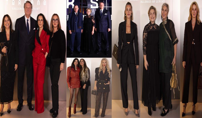 Cemiyet hayatı Beymen Tersane'nin şık davetinde buluştu