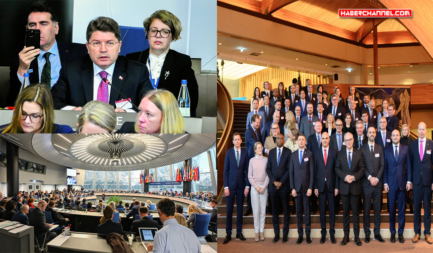 Bakan Yılmaz Tunç, Avrupa Konseyi Adalet Bakanları Konferansı'na katıldı