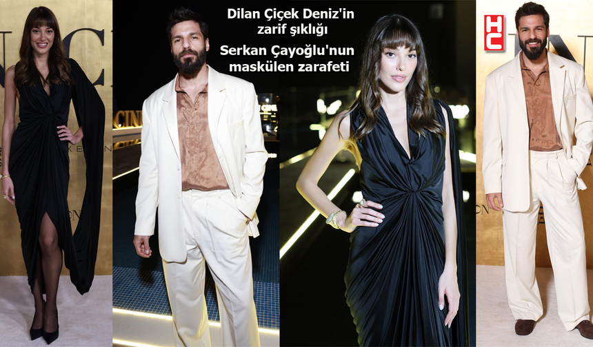 Dilan Çiçek Deniz ve Serkan Çayoğlu, Red Sea Film Festivali'ne katıldı