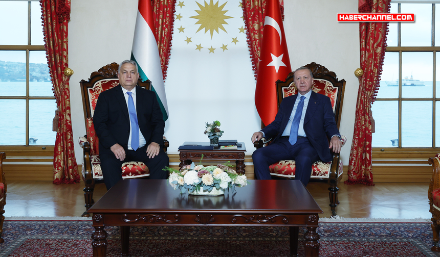 Cumhurbaşkanı Erdoğan, Macaristan Başbakanı Viktor Orban'ı kabul etti