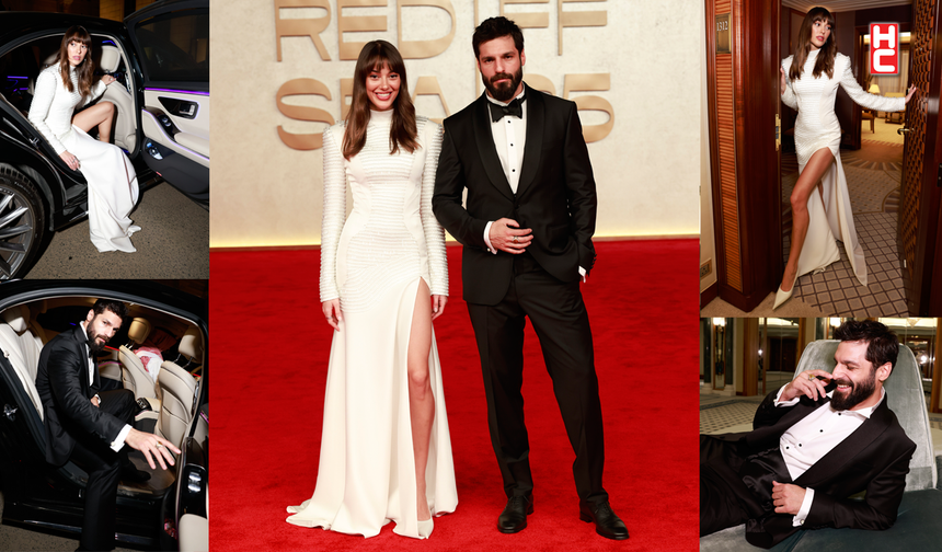 Red Sea Film Festival 2025: Dilan Çiçek Deniz ve Serkan Çayoğlu büyüledi