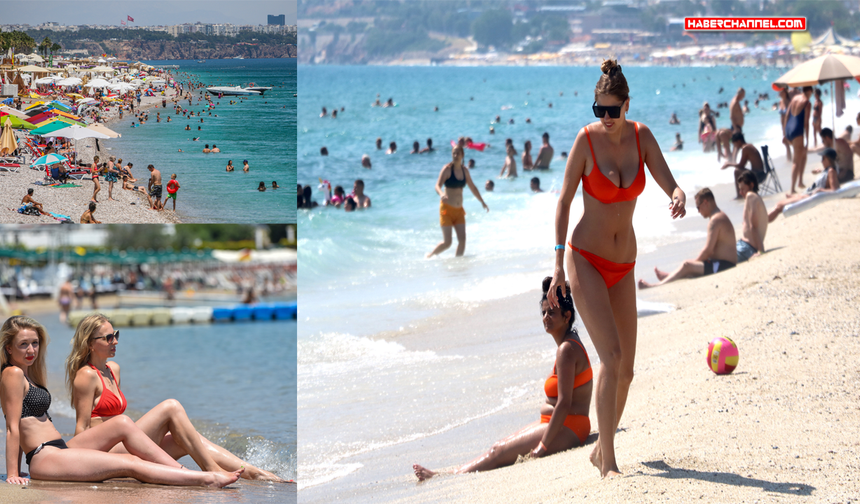 Antalya tatilini Ruslar 'sıcak', Almanlar 'serin' havada tercih etti...