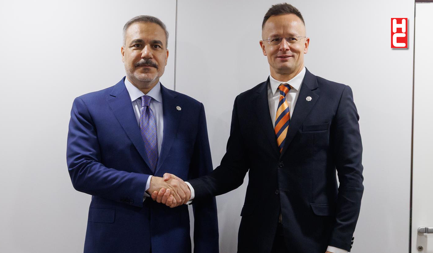 Bakan Hakan Fidan, Macaristan Dışişleri Bakanı Peter Szijjarto ile görüştü