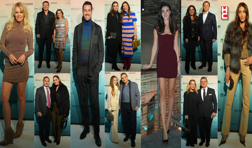 Ünlü simalar Montes by Missoni seçkin davetinde buluştu