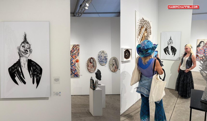 Nilsu Eriş, çarpıcı eserleriyle Art Miami’de yer aldı