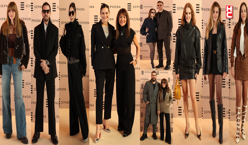 Ünlüleri buluşturan yeni yıl lansmanı: Sephora Türkiye
