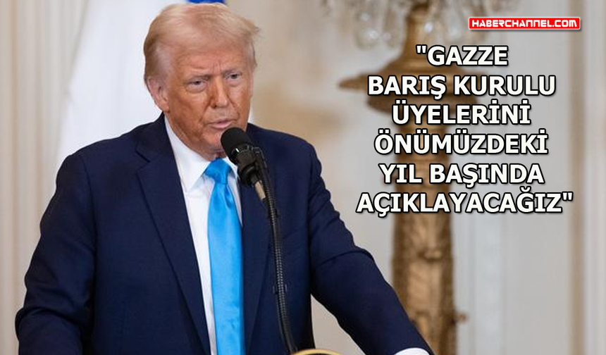 ABD Başkanı Trump'tan "Gazze" açıklaması