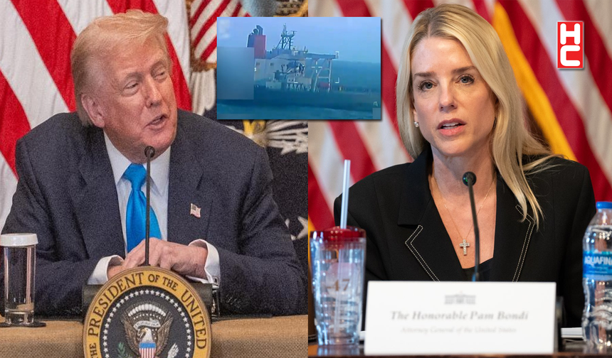 ABD, Venezuela açıklarında bir petrol tankerine el koydu...