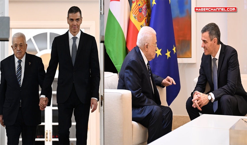 İspanya-Filistin gelişmeleri: Pedro Sanchez, Mahmud Abbas ile görüştü