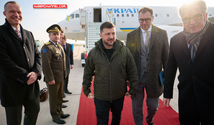 Ukrayna Devlet Başkanı Zelenski, Almanya’da