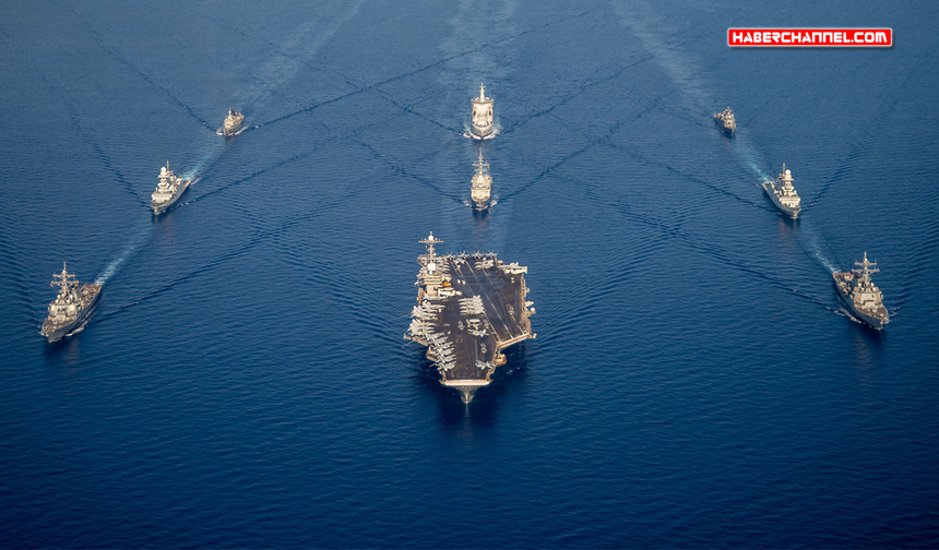 İsrail ve ABD donanmalarından 'ortak' tatbikat...