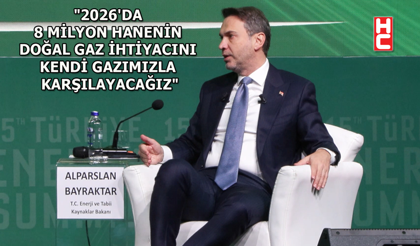 Bakan Alparslan Bayraktar, 15'inci Türkiye Enerji Zirvesi'nde konuştu