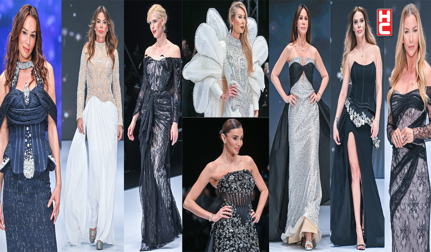 Top modelleri buluşturan defile: Erken Yılmaz-World of the Fashion